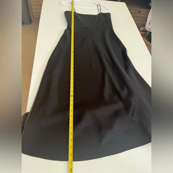 NWT Anthropologie BHLDN Leti Dress in Black Sz 2 - Picture 15 of 16